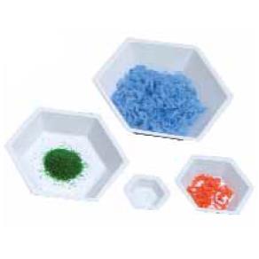 Naczynia i papiery wagowe LLG Sześciokątne antystatyczne PS