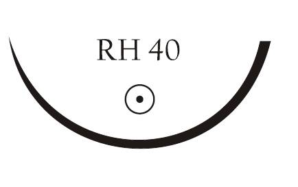 Nici chirurgiczne z igłą okrągłą Vigilenz Ecosorb E09RH400