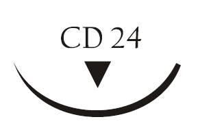 Nici chirurgiczne z igłą okrągłą Vigilenz Esteron T17CD240