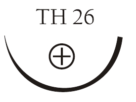 Nici chirurgiczne z igłą okrągłą Vigilenz Esteron T27TH260