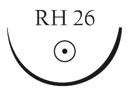 Nici chirurgiczne z igłą okrągłą Vigilenz Linen L37RH260