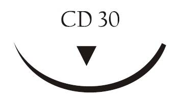 Nici chirurgiczne z igłą okrągłą Vigilenz Silk S17CD300