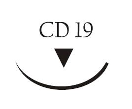 Nici chirurgiczne z igłą okrągłą Vigilenz Silk S37CD190