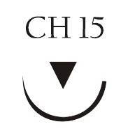 Nici chirurgiczne z igłą okrągłą Vigilenz Silk S44CH150