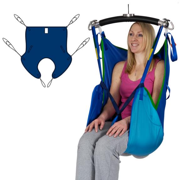 Nosidła do podnośników dla osób niepełnosprawnych Prism Medical UK Pas Podtrzymanie Deluxe