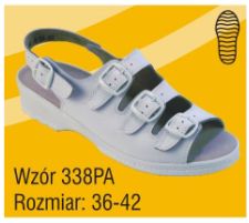 Obuwie medyczne wielorazowe Pofam-Jedność 338PA
