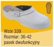 Obuwie medyczne wielorazowe Pofam-Jedność 339