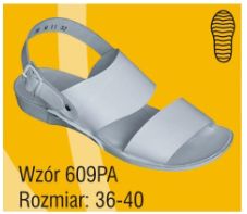 Obuwie medyczne wielorazowe Pofam-Jedność 609PA