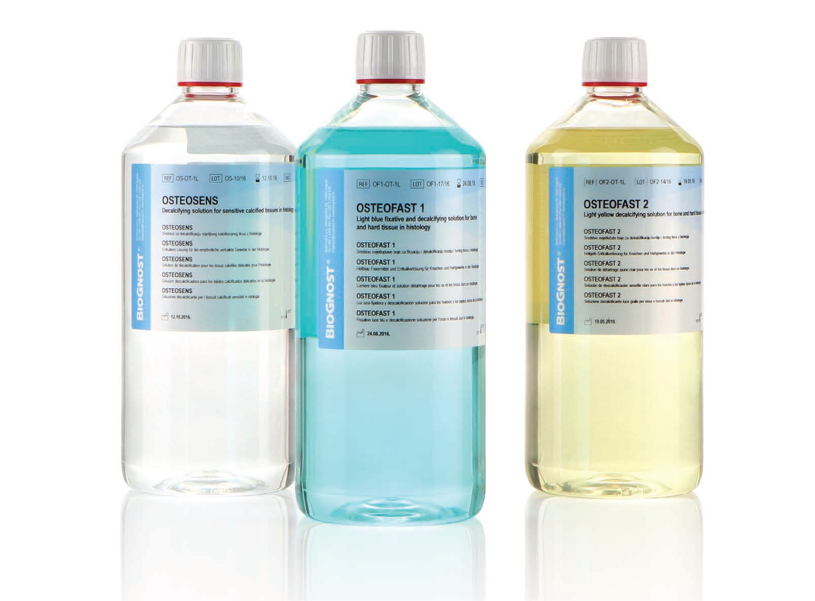 Odczynniki do odwapniania Biognost OsteoFast 1/ OsteoFast 2/ OsteoSens