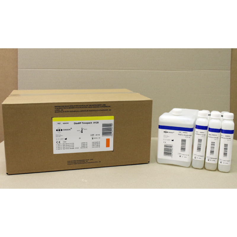 Odczynniki hematologiczne DIAGON Diadiff Timepack A120