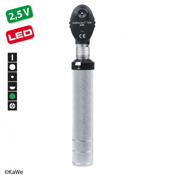 Oftalmoskopy KaWe EUROLIGHT E36 LED 2,5 V
