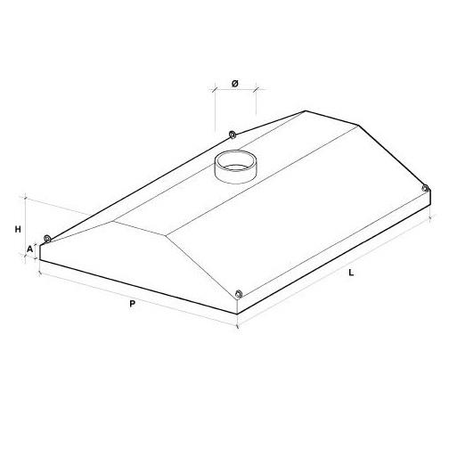 Okapy laboratoryjne Plastifer 1200/1000F / CPC1210PF
