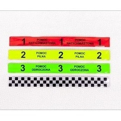 Opaski segregacyjne w ratownictwie Gemini Triage