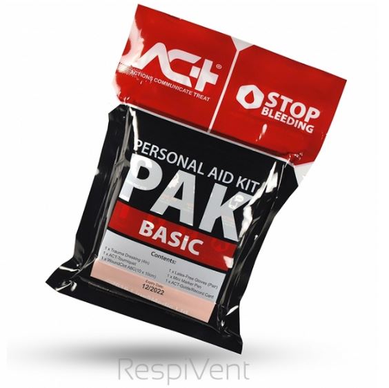 Opatrunki hemostatyczne do tamowania krwotoków ACT PAK BASIC