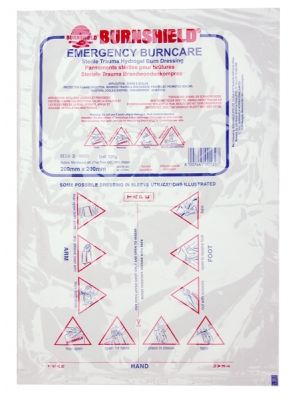 Opatrunki hydrożelowe - kompresy Burnshield 900906