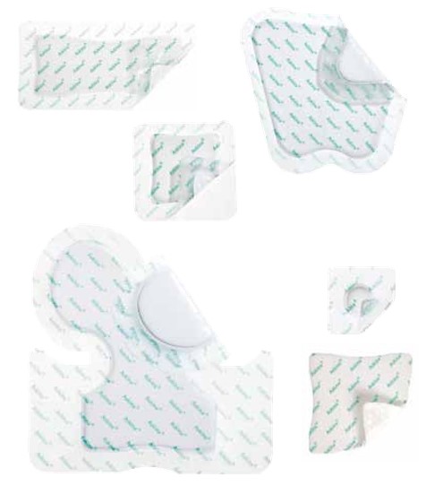 Opatrunki silikonowe B.Braun Askina DresSil i Askina DresSil border