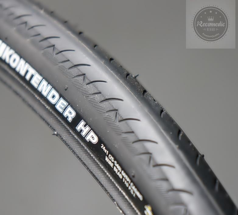 Opony do wózków inwalidzkich Recomedic O-24X1-KEK-B