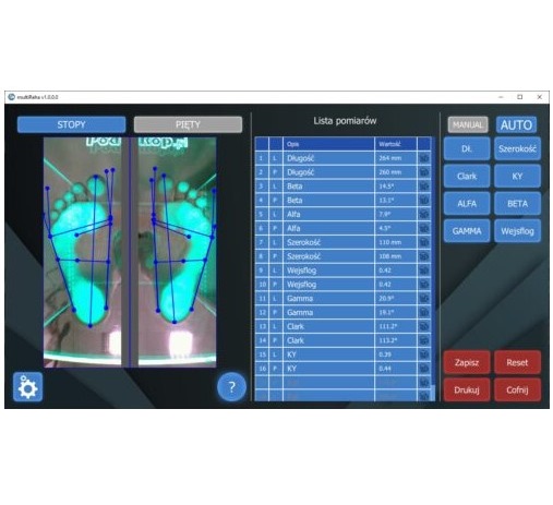 Oprogramowanie do obsługi urządzeń diagnostyki i rehabilitacji Koordynacja MultiReha