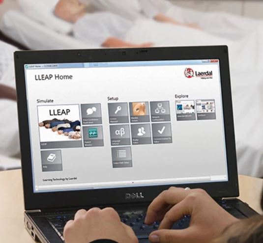 Oprogramowanie do szkolenia personelu medycznego Laerdal LLEAP