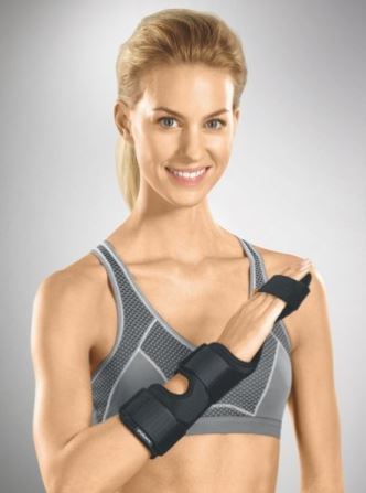 Ortezy przedramienno – nadgarstkowe (stabilizatory nadgarstka) Sporlastic MANU-HIT DIGITUS