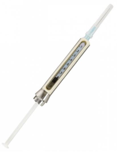 Osłonki na strzykawki do pracy z radiofarmaceutykami Von Gahlen Twist Lock