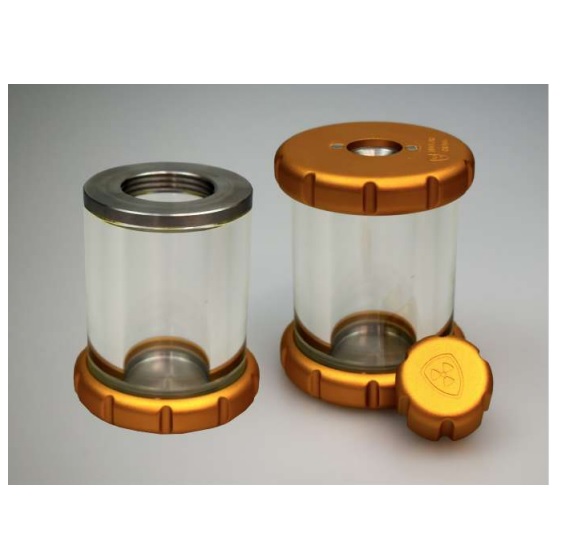 Osłonki na strzykawki do pracy z radiofarmaceutykami Nuclear Shields B.V. VSLG2112