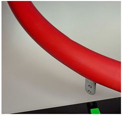 Osłony na ciągi do wózków inwalidzkich Recomedic OC-22-CR czerwona