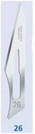 Ostrza chirurgiczne Swann-Morton Swann-Morton 26