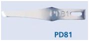 Ostrza mikrochirurgiczne Swann-Morton PD81