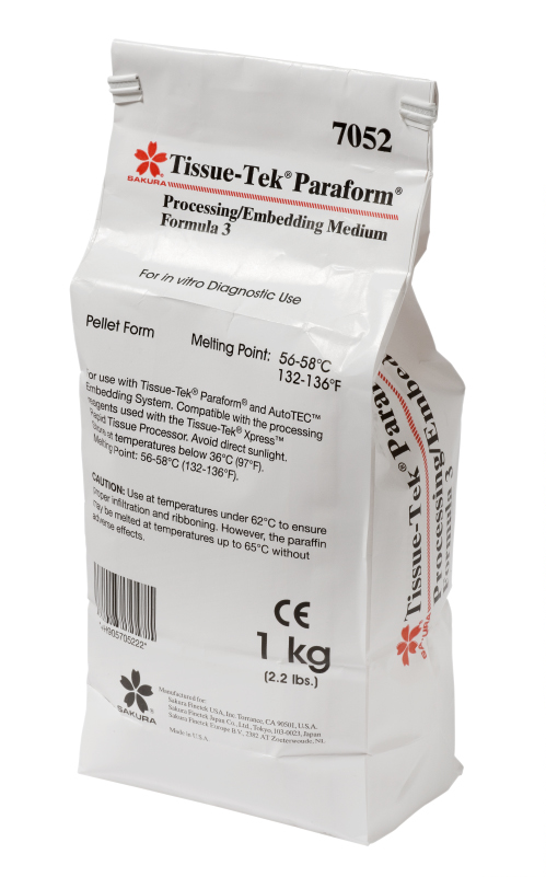 Parafina histopatologiczna Sakura Paraform Processing/Embedding Medium Formula 3 - 7052