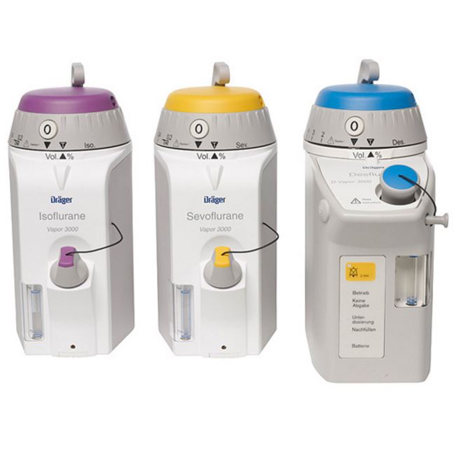 Parowniki do aparatów do znieczulenia Dräger D-Vapor 3000
