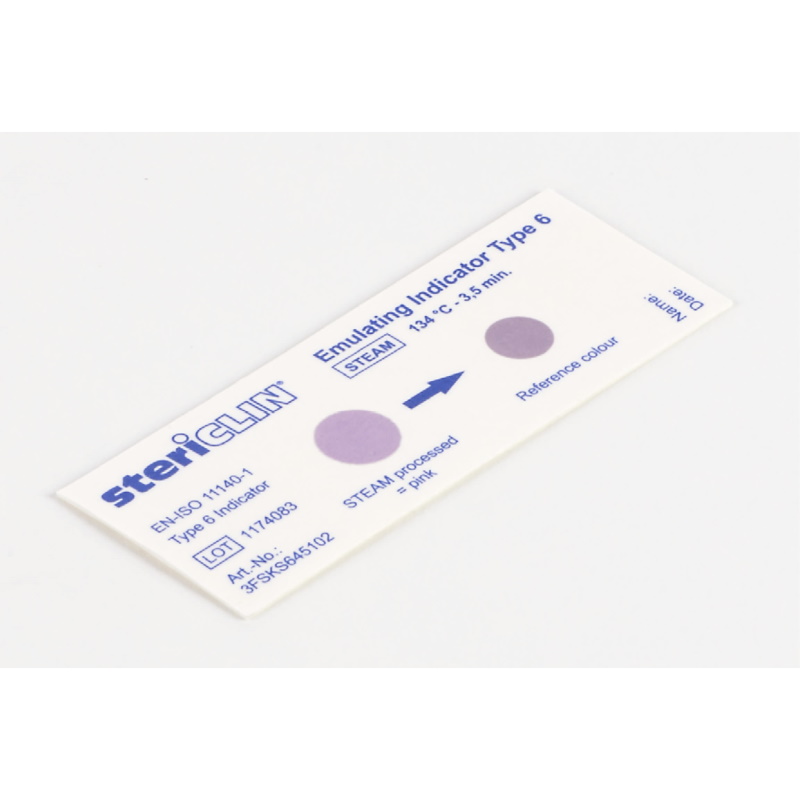 Paski i papierki wskaźnikowe steriCLIN Typ 6 (STEAM)