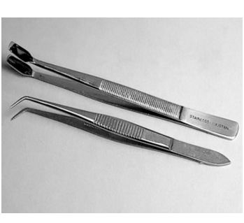 Pęsety (pincety) do szkieł nakrywkowych LEICA Forcept Coverglass