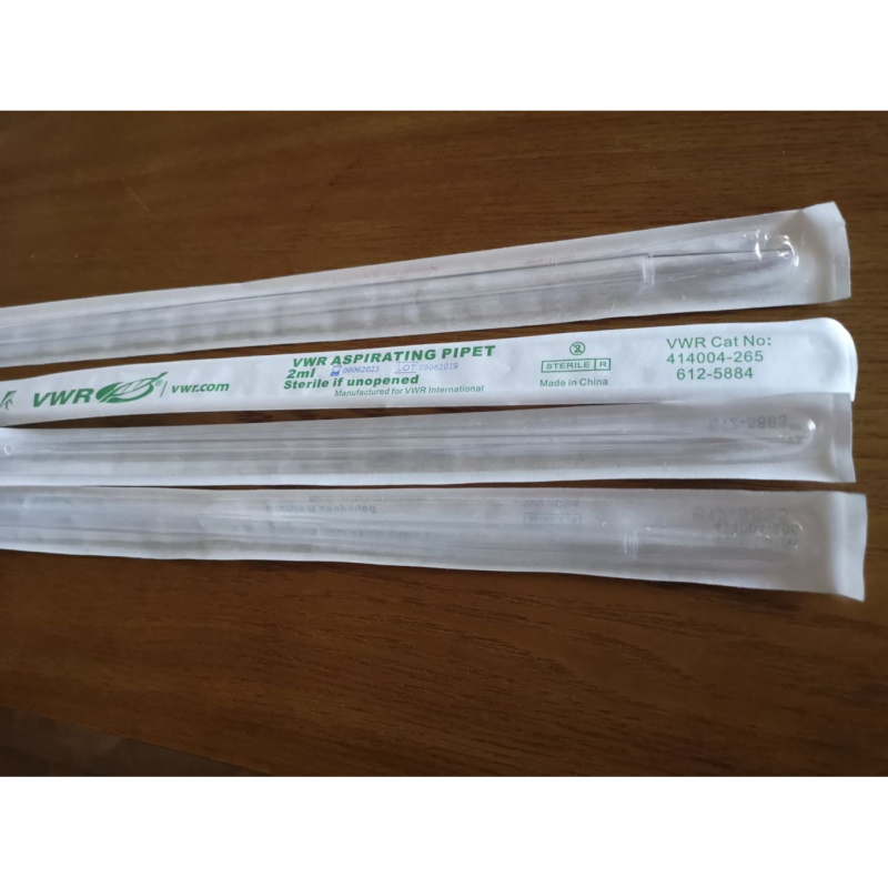 Pipety z tworzyw sztucznych VWR aspiracyjne