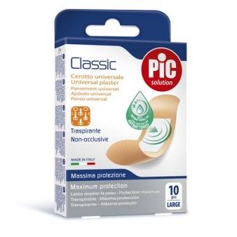 Plastry w paskach PIC Solution Classic antybakteryjne