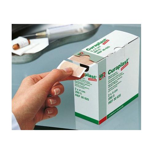 Plastry w paskach Lohmann & Rauscher Curaplast sensitive poiniekcyjny
