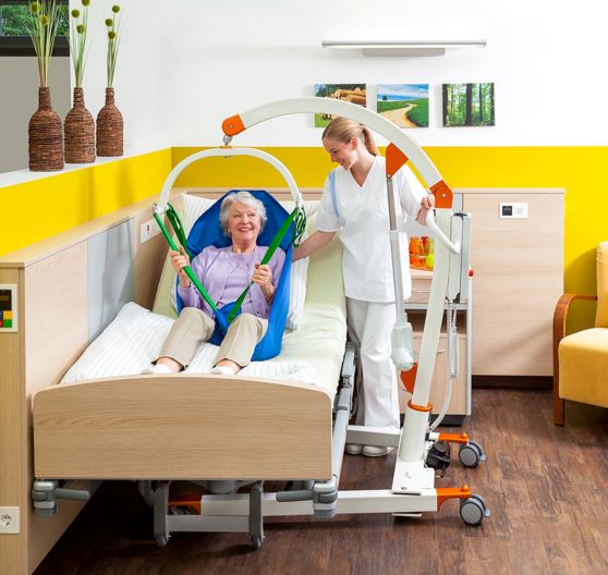 Podnośniki transportowo - kąpielowe jezdne Beka Hospitec GmbH CARLO Classic