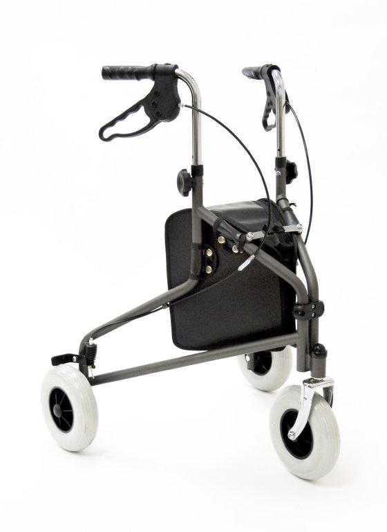 Podpórki 3-kołowe Apex Medical Chodzik 3-kołowy z hamulcami 10901C