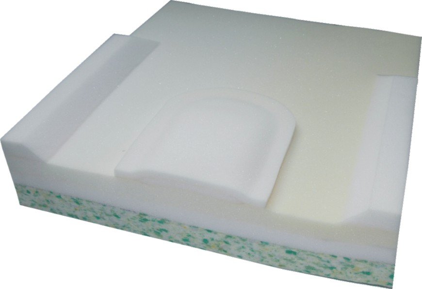 Poduszki z tworzywa - przeciwodleżynowe do wózków inwalidzkich Reha Fund Komfort Plus 620