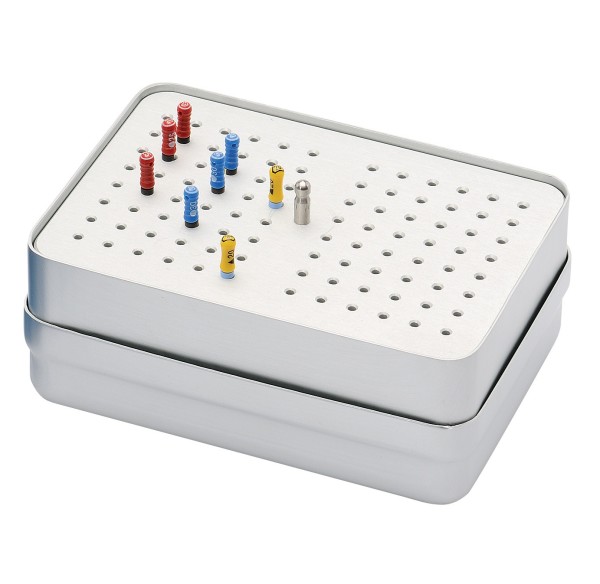 Pojemniki na narzędzia endodontyczne (endoboksy) Nichrominox Basic Endo Total