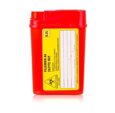 Pojemniki na odpady medyczne Neuplast 03014 / 02801 / 02800 / 02799 / 02798 / 02797 / 02838