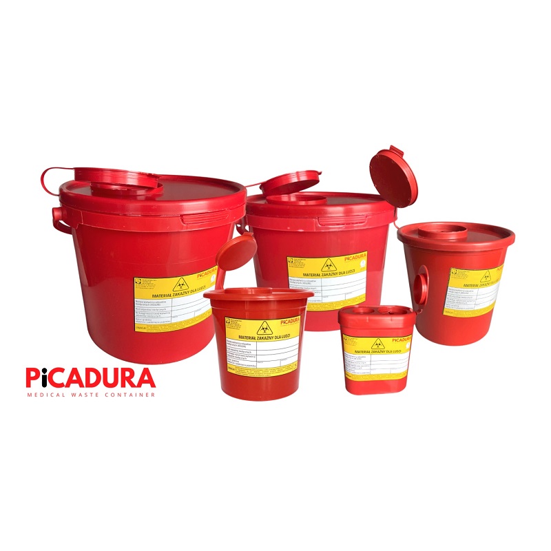 Pojemniki na odpady medyczne Paszek Picadura