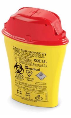 Pojemniki na odpady medyczne AP Medical POCKET Line