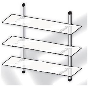 Półki naścienne TRIBO typ 7301