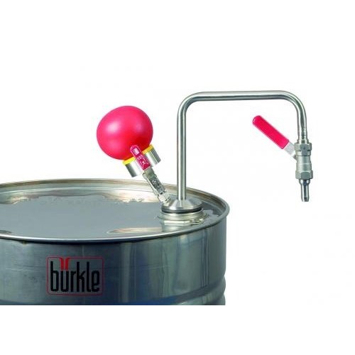 Pompy do beczek Burkle ręczne do rozpuszczalników
