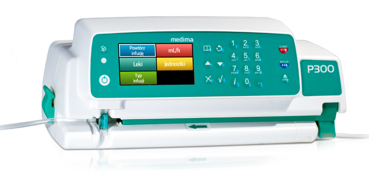 Pompy infuzyjne objętościowe Medima P300PCA