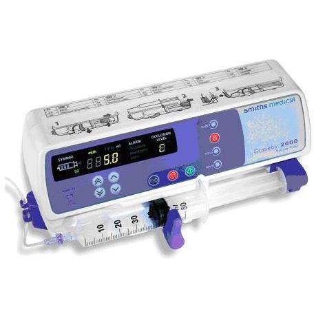 Pompy infuzyjne strzykawkowe ICU Medical Graseby 2000