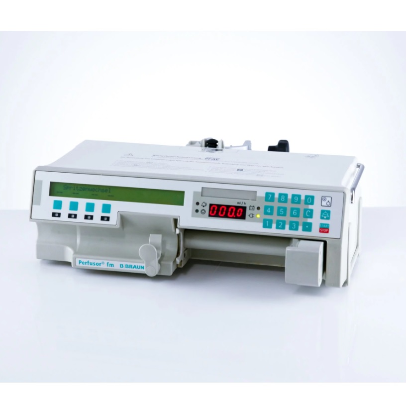 Pompy infuzyjne strzykawkowe używane B/D B. Braun Perfusor Fm/Perfusor Space - Arestomed rekondycjonowany
