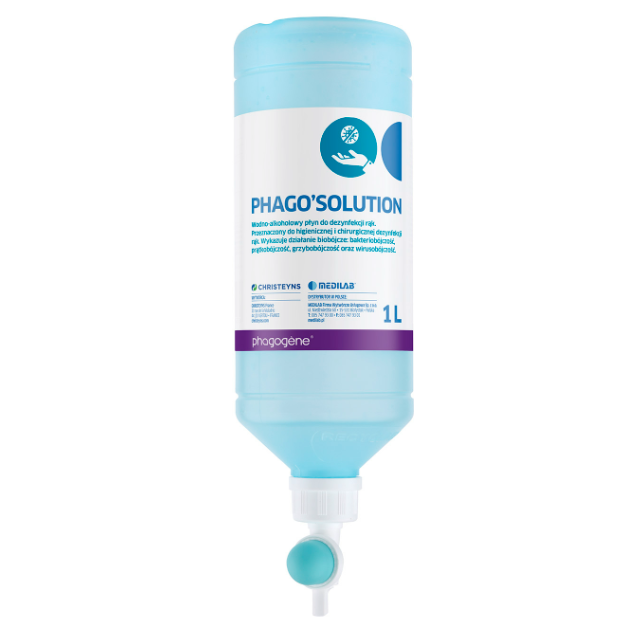 Preparaty do dezynfekcji rąk i skóry Christeyns PHAGO’SOLUTION – AIRLESS