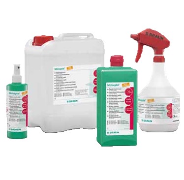 Preparaty do manualnej dezynfekcji powierzchni B.Braun Meliseptol New Formula / Meliseptol pure